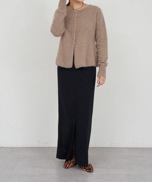 SHENERY（シーナリー） カーディガン ラクーンペプラムカーディガン