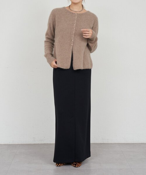 SHENERY（シーナリー） カーディガン ラクーンペプラムカーディガン