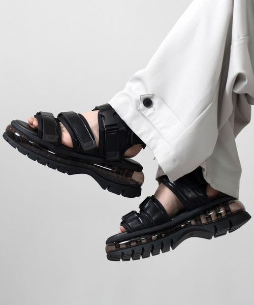CLEL（クレイル） サンダル 「CLEL」Air Cushion High Sole Sandal