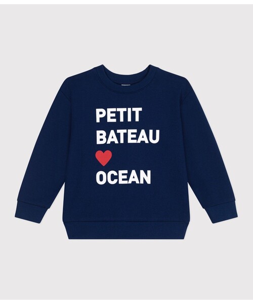 PETIT BATEAU（プチバトー） トレーナー スウェットプルオーバー