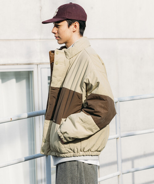 NAUTICA（ノーティカ） ブルゾン アウター レザレッド ナイロン