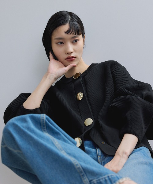 ADAM ET ROPE'（アダムエロペ） カーディガン 「WEB限定