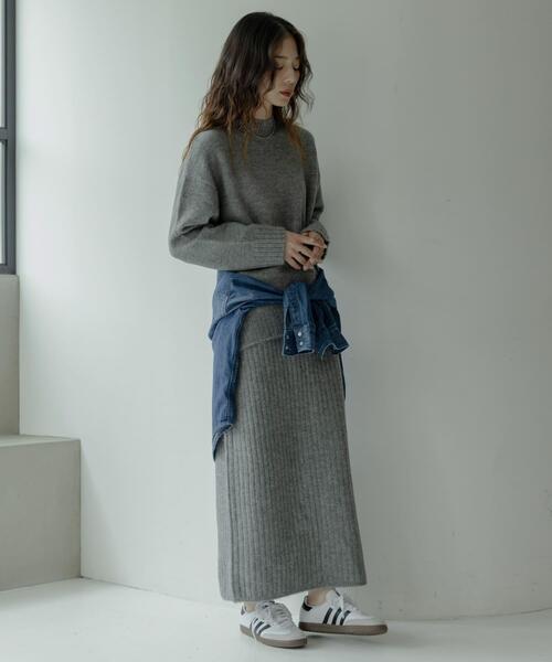 URBAN RESEARCH Sonny Label ワンピース 「WEB限定」モックネック