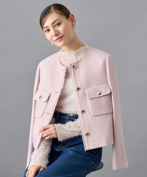 ANAYI（アナイ） ジャケット ノーカラージャケット 「セットアップ対応