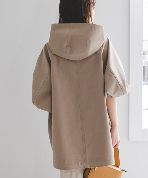 NOBLE（ノーブル） コート アウター ハイツイストダブルクロスフーディ