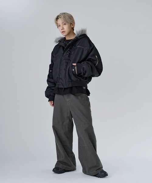 ミリタリージャケット モッズコート N-2Bフライトミリタリーコンパクト