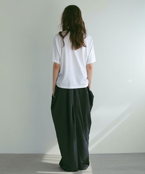 ETRE TOKYO（エトレトウキョウ） スカート ドレープコクーンスカート