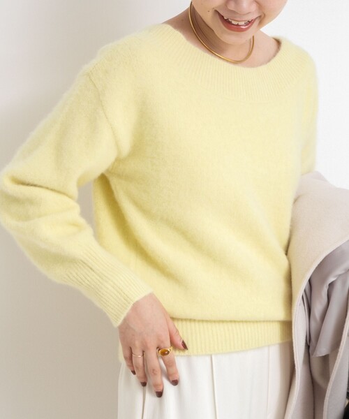 NOLLEY'S Sophi（ノーリーズソフィー） ニット セーター ヘアリー2WAY