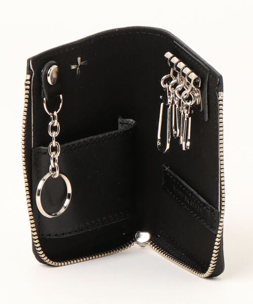 An+u キーケース W Starスタッズ スマートレザーキーケース : ZOZOTOWN