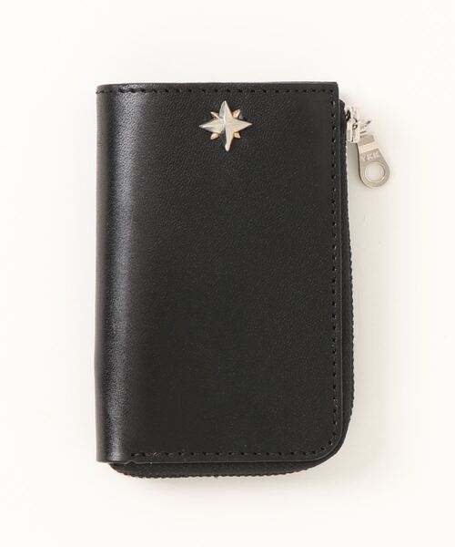 An+u キーケース W Starスタッズ スマートレザーキーケース : ZOZOTOWN