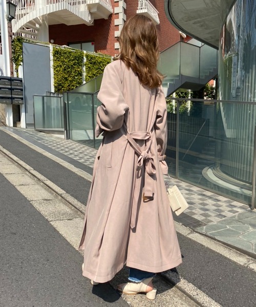 one after another NICE CLAUP コート トレンチコート 2WAYケープ付き