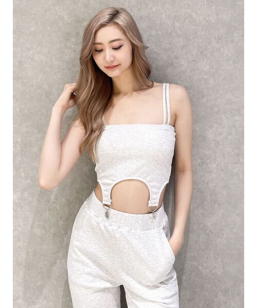 GYDA（ジェイダ） キャミソール SQUARE gydaチャームガータービスチェ