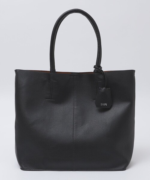 SHIPS（シップス） トートバッグ 「WEB限定」SHIPS: 合成皮革 ビズ