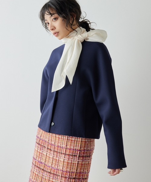 Whim Gazette（ウィム ガゼット） ノーカラーコート コート ダンボール