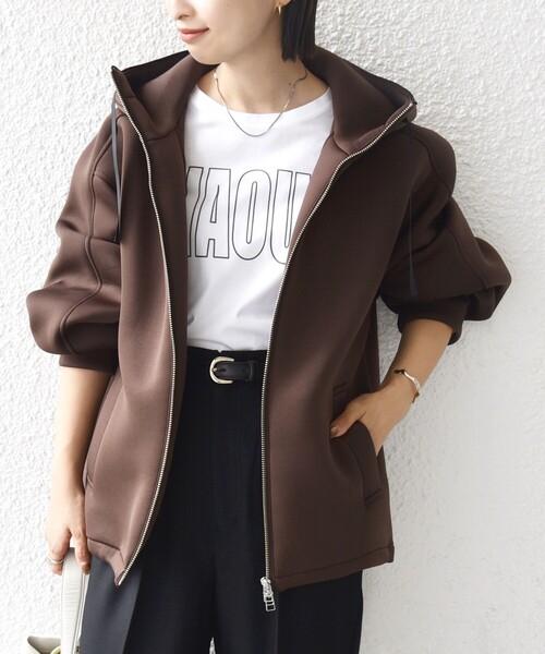 SHIPS（シップス） パーカー 「WEB限定」「手洗い可能」ダンボール