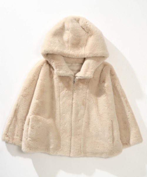 ZAKKA-BOX（ザッカボックス） コート アウター ドルマンソフトファー