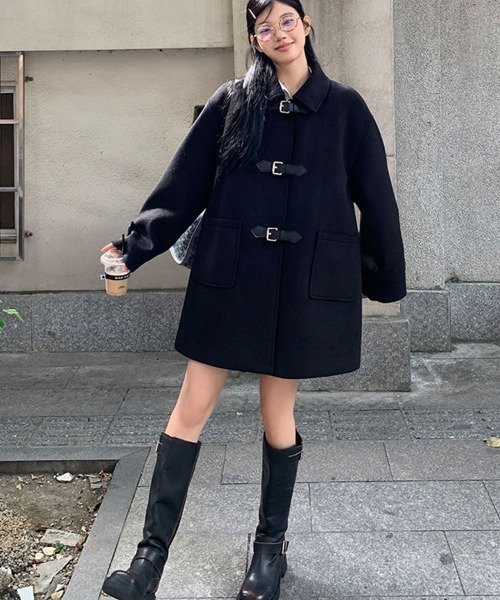 FRAY I.D（フレイ・アイディー） ダッフルコート 0 ベージュ