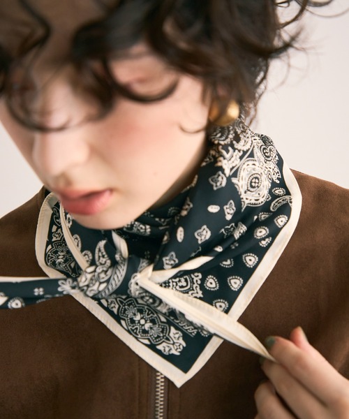 Trish（トリッシュ） ストール マフラー 柄アソート バンダナ柄