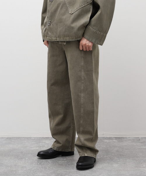 LEMAIRE（ルメール） ジーンズ TWISTED BELTED PANTS PA326LD1017