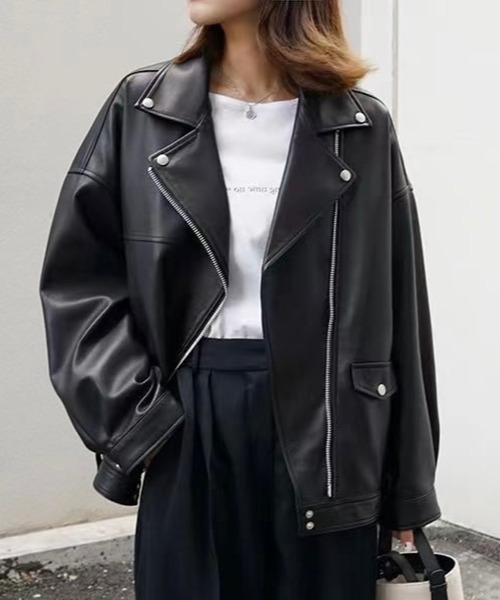 INASTUDIOS（イーナストゥディオス） レザージャケット ライダース