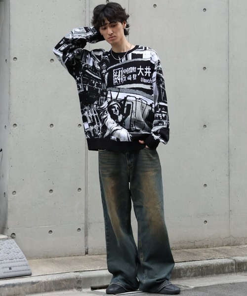 HUF（ハフ） セーター ニット 「HUF/ハフ」WORLDWIDE COMMUTER SWEAT