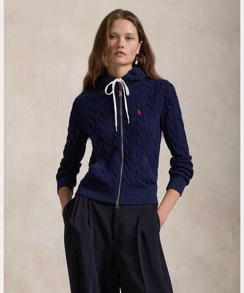 POLO RALPH LAUREN（ポロ・ラルフローレン） パーカー ケーブルニット