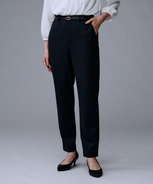 UNTITLED（アンタイトル） パンツ 「洗えるスーツ／ストレッチ」ウール