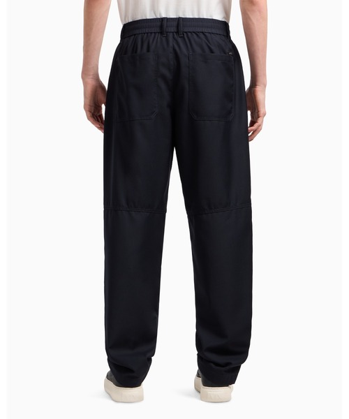 ARMANI EXCHANGE チノパン 「A|X アルマーニ エクスチェンジ」ワイド