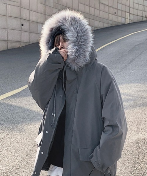 NOWLE（ノウル） ダウンジャケット ダウン 「NOWLE」ファーフード付き