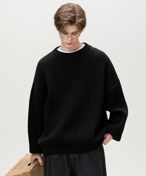 Ressaca（レサーカ） セーター ニット オーバーサイズクルーネック