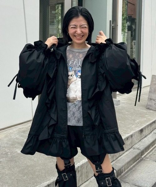 Candy Stripper（キャンディーストリッパー） ブルゾン アウター FRILL