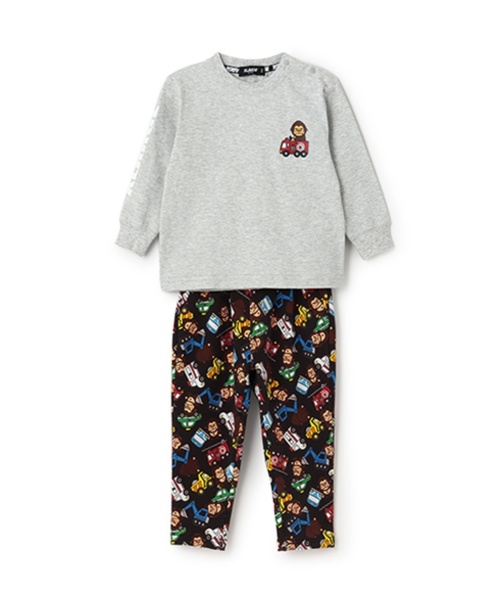 XLARGE KIDS（エクストララージ キッズ） セットアップ ファニーゴリラ