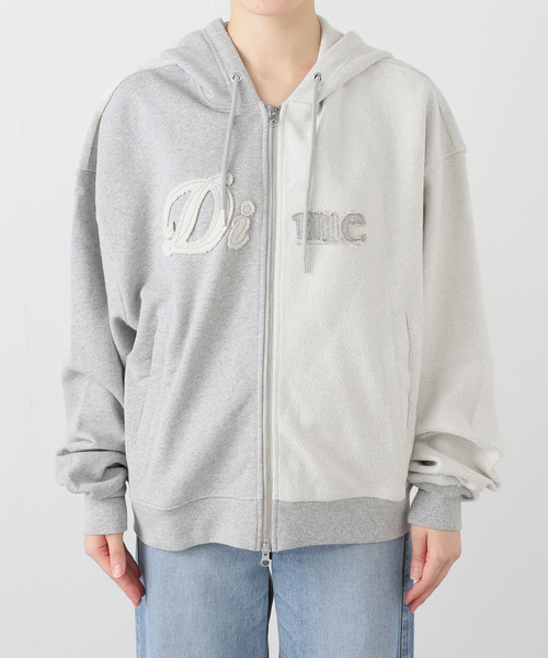 パーカー 「Dime/ダイム」 REVERSE FRENCH TERRY ZIP HOODIE