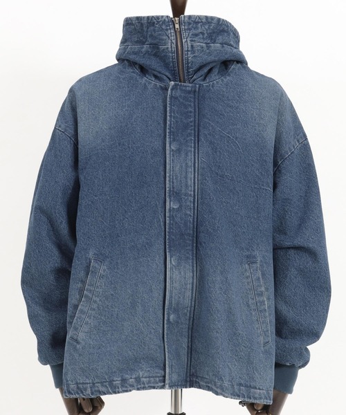 Jih Nunc（ジーヌンク） デニムジャケット gジャン mj9404- ビッグ