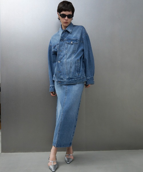 JOSE MOON（ジョゼムーン） デニムスカート DENIM LONG SKIRT/デニム
