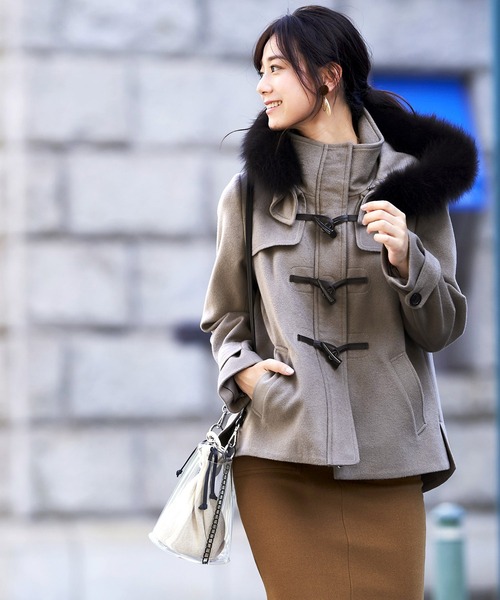 RUIRUE BOUTIQUE（ルイルエブティック） ダッフルコート M モカ