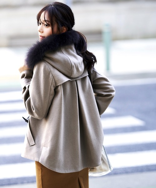 RUIRUE BOUTIQUE（ルイルエブティック） ダッフルコート M モカ