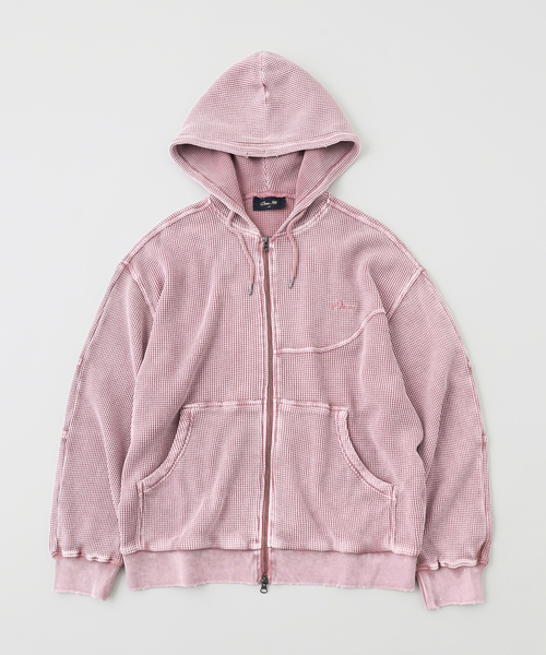 パーカー DIME / ダイム PREMIUM WAFFLE ZIP-HOODIE メンズ : ZOZOTOWN