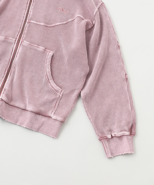 パーカー DIME / ダイム PREMIUM WAFFLE ZIP-HOODIE メンズ : ZOZOTOWN