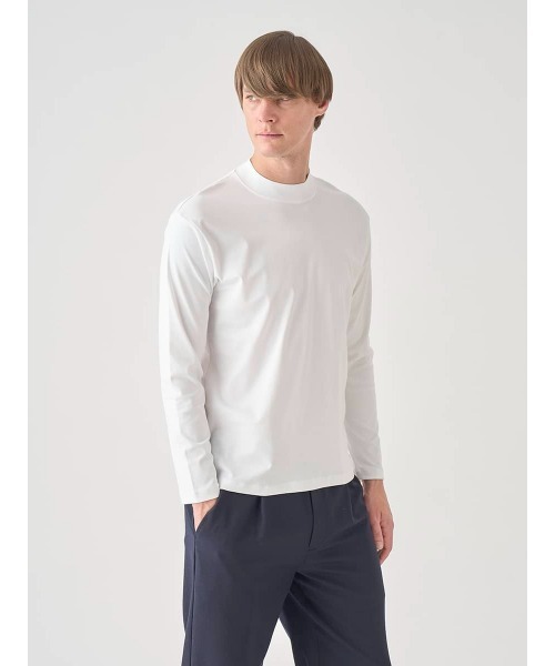 JOHN SMEDLEY（ジョンスメドレー） tシャツ スビンコットンモック