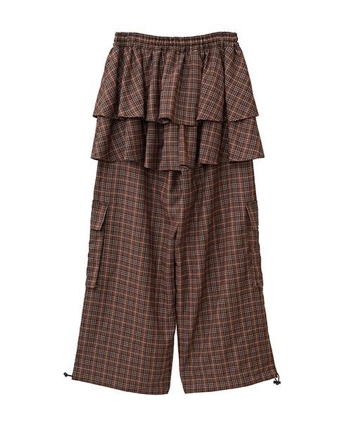 Candy Stripper（キャンディーストリッパー） パンツ CHECK SKIRT