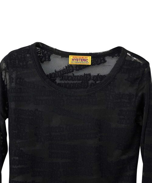 HYSTERIC GLAMOUR（ヒステリックグラマー） tシャツ TYPE LOGO柄ジャ