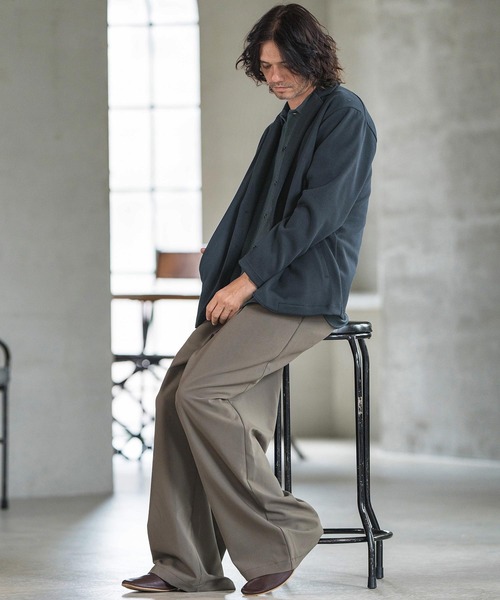 CAMBIO（カンビオ） シャツ ms5775- ウールライクイージーケア