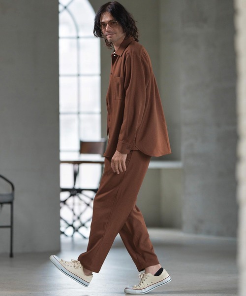 CAMBIO（カンビオ） シャツ ms5775- ウールライクイージーケア