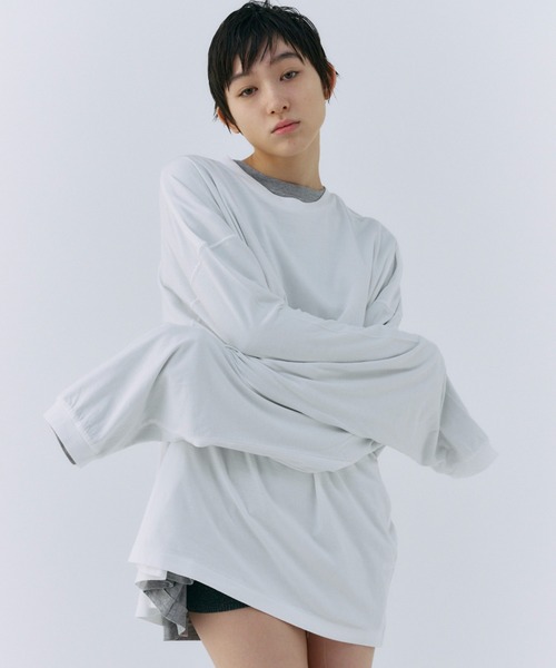 JOSE MOON（ジョゼムーン） tシャツ LONG SLEEV OVER TSHIRT/ロング