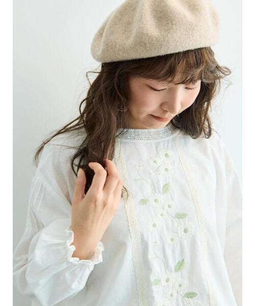 Samansa Mos2（サマンサモスモス） ブラウス シャツ 「WEB限定」花柄