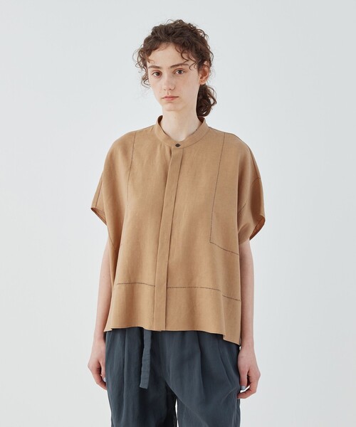 GALERIE VIE（ギャルリー ヴィー） ブラウス シャツ フレンチリネン