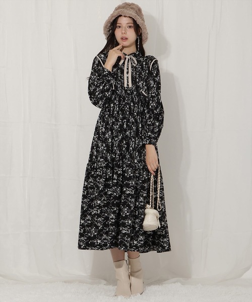 WILLSELECTION（ウィルセレクション） ワンピース ティアード切り替え