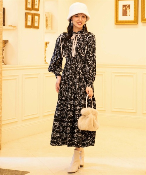 WILLSELECTION（ウィルセレクション） ワンピース ティアード切り替え