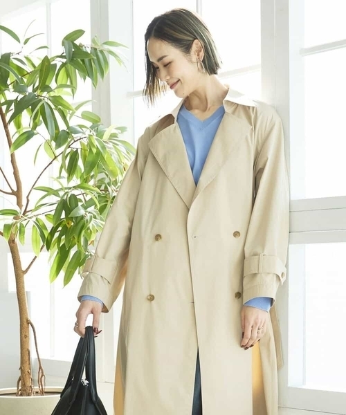 MICHEL KLEIN（ミッシェルクラン） トレンチコート コート ストレッチ